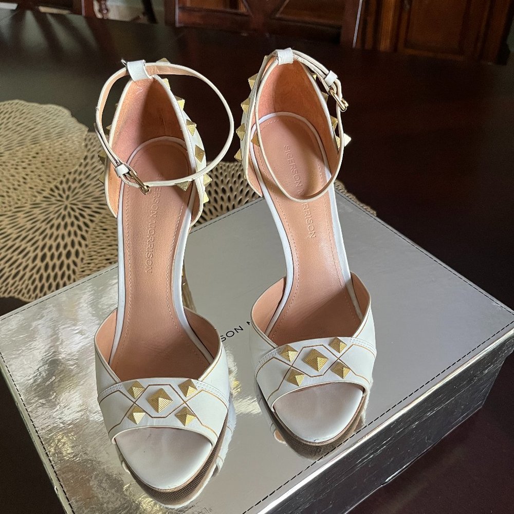 Sigerson Morrison White High Heels